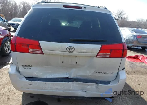 2004 Toyota Sienna Xle from USA, damaged, VIN 5TDZA22C44S171067